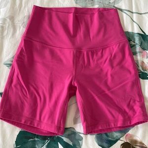 Sonic pink lululemon align short size 6